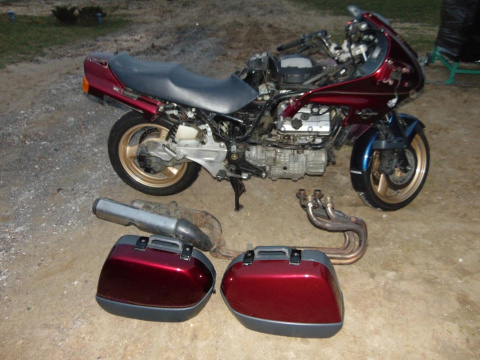 HONDA ST1100 PAN EUROPEAN AIRBOX + ODMA