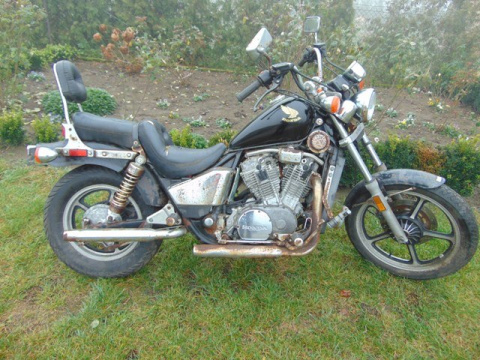 HONDA SHADOW VT700 RC19 SET PODNÓŻEK PRAWY TYŁ