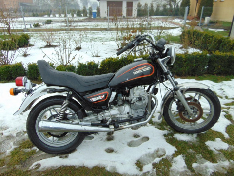 MOTO GUZZI V35 PRZEWODY AKUMULATORA